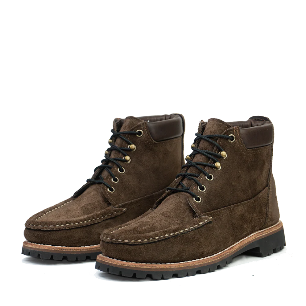 Iron Snail Premier Chukka - Roughout Weathered Oak - Image 3